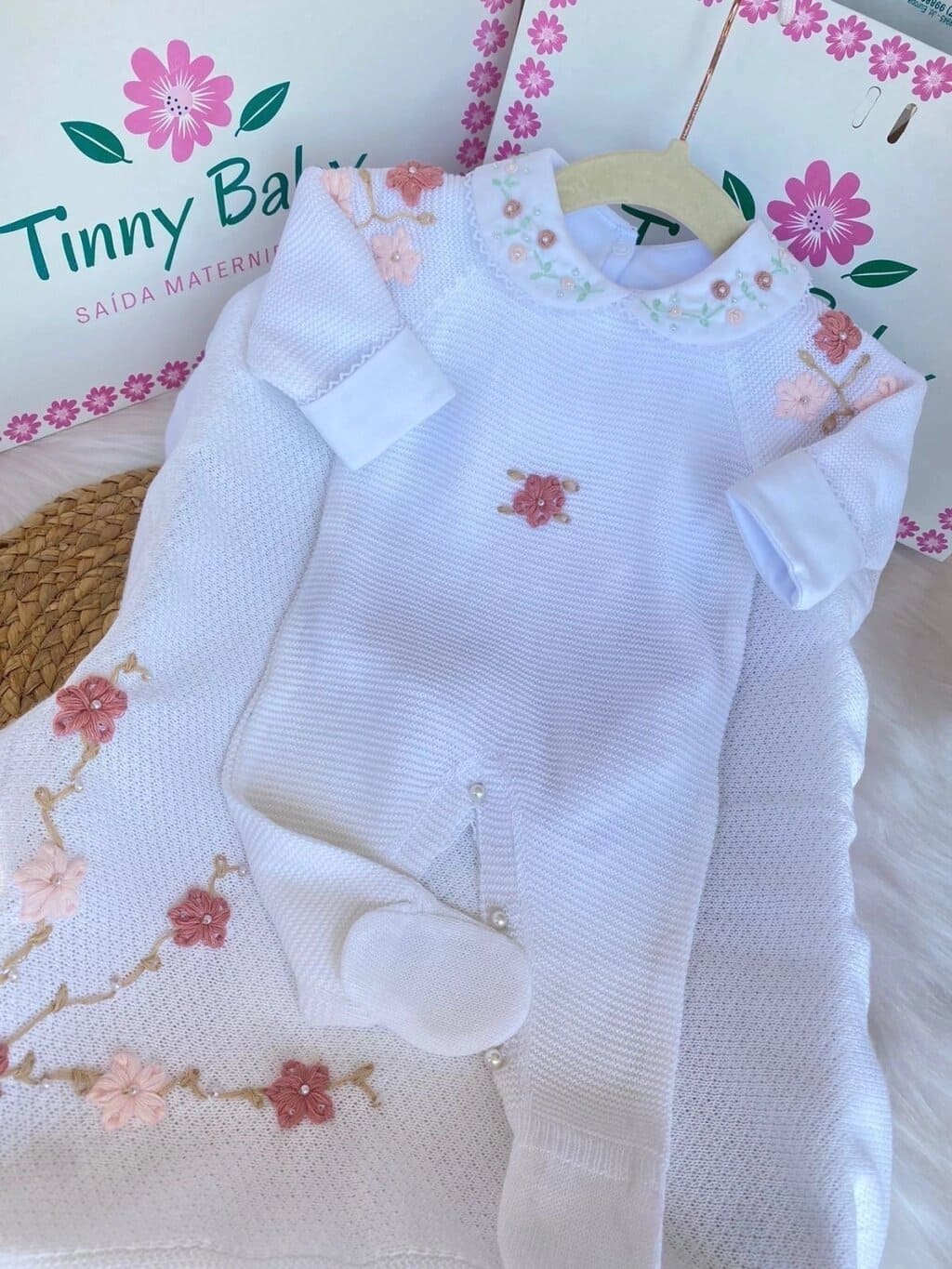 Kit Saída Maternidade Laurinha - Personalize Com o Nome da Sua Princesa
