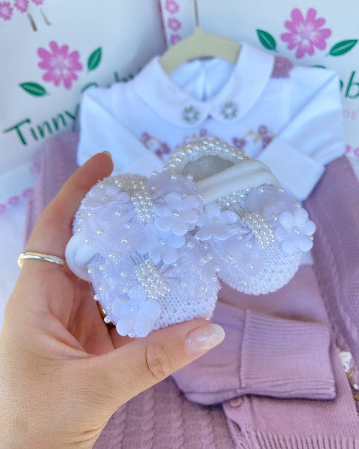 Kit Saída Maternidade Diana - Personalize Com o Nome da Sua Princesa