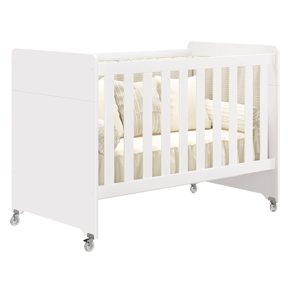 Berço Evolution Reller - Branco Fosco