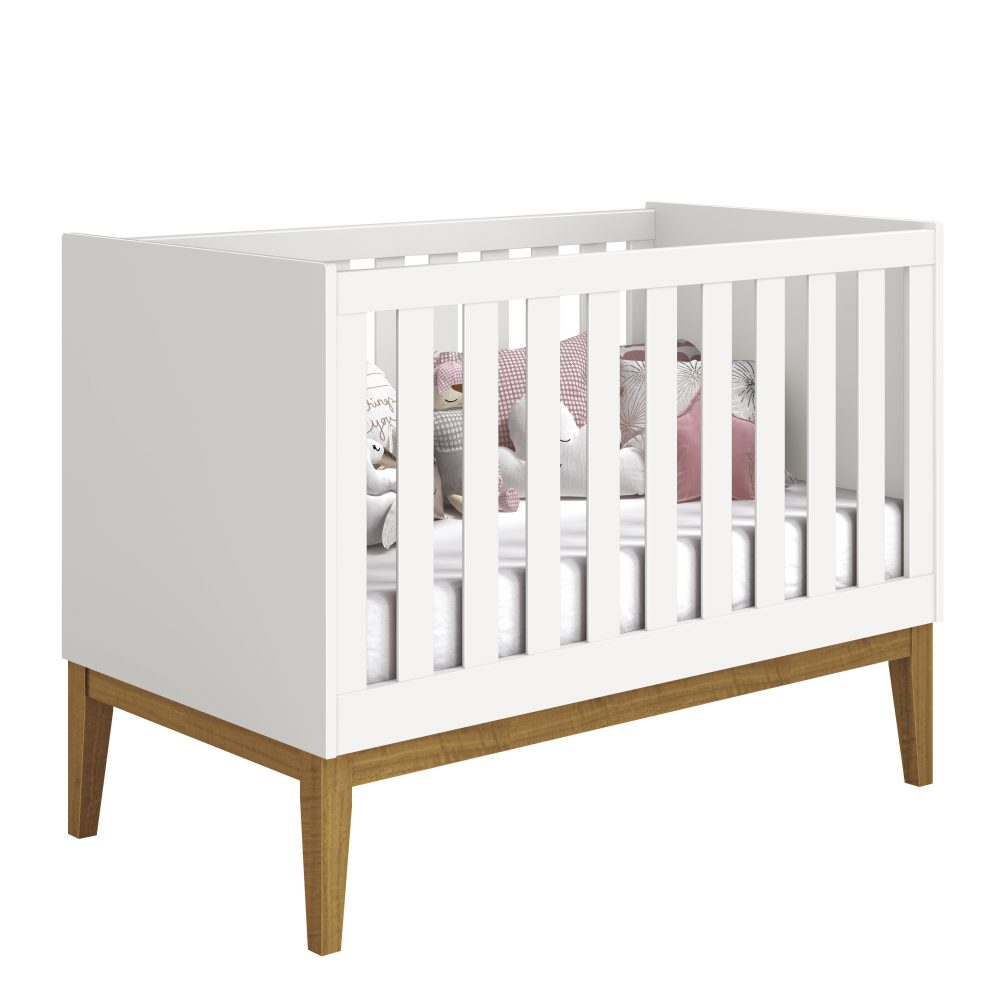 Berço Noah Classic - Branco Fosco