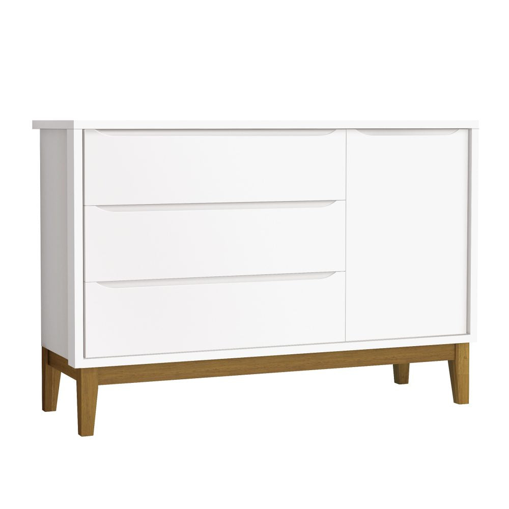 Cômoda Sapateira Classic Reller - Branco Fosco
