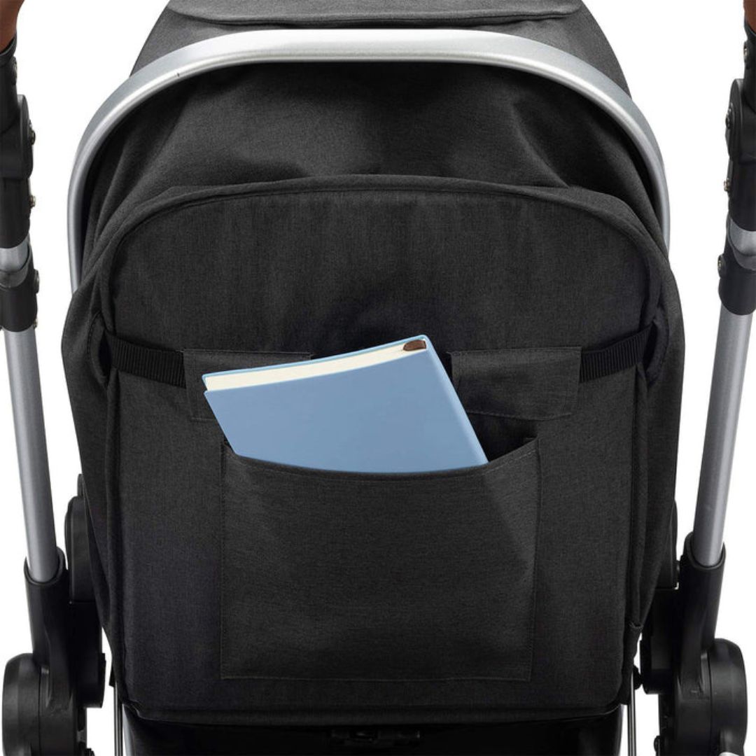 Carrinho Infanti Romanzo Trio Base Isofix Preto Granizo