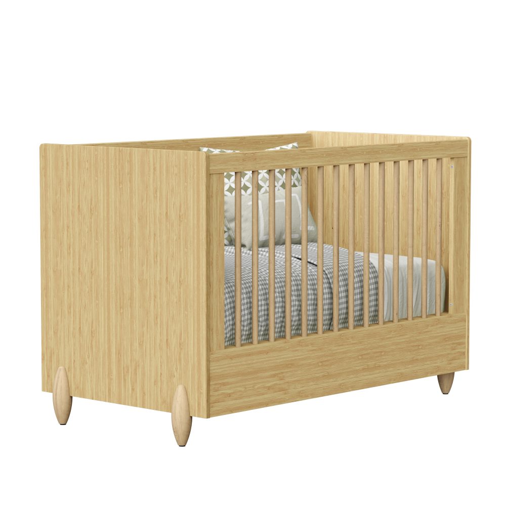 Berço Gracia 2 em 1 Infantil Reller - Naturale