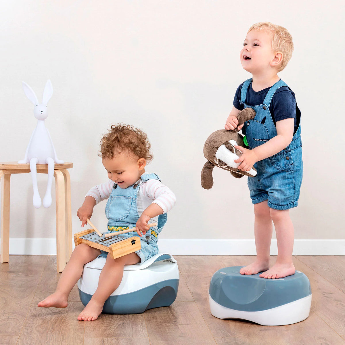 Troninho Flex Potty 3 em 1 Azul Safety