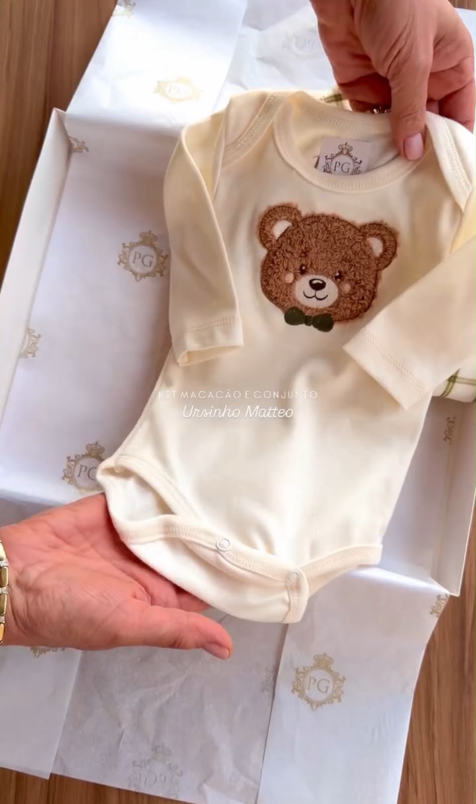 Kit Maternidade Personalizado Completo MASCULINA Ursinho| Personalize Com o Nome do seu PrĂncipe