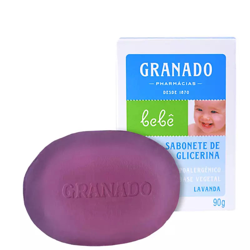 Sabonete Granado Bebê Lavanda Glicerina Suave