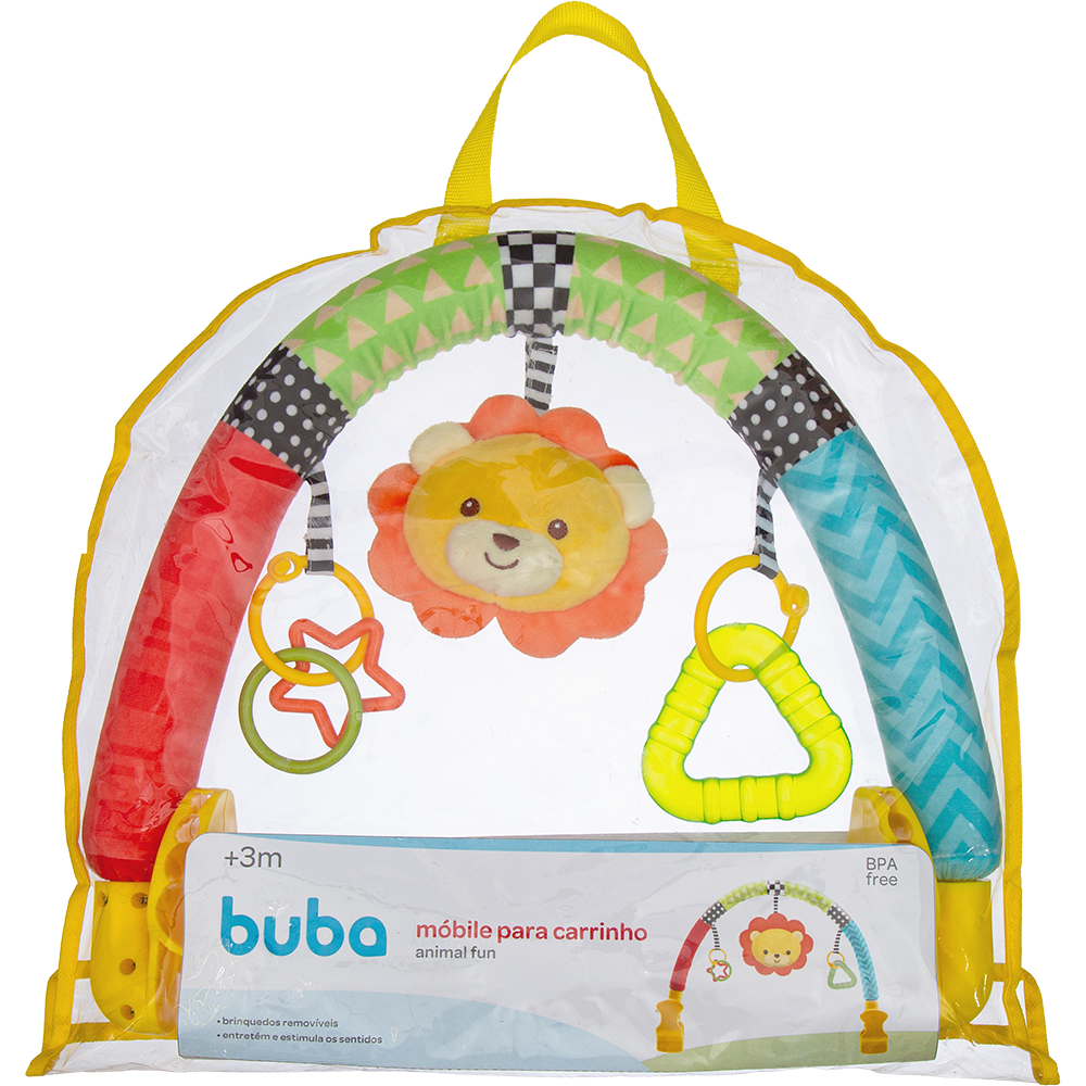 Móbile para Carrinho Animal Fun - Buba