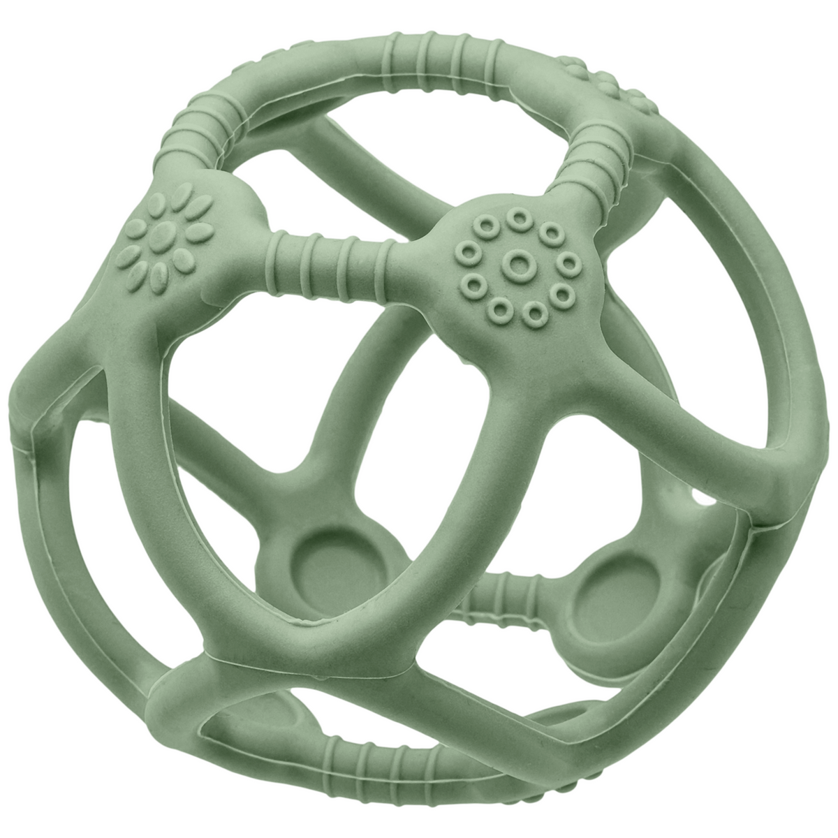 Mordedor Bola em Silicone (4M+) Verde - Buba