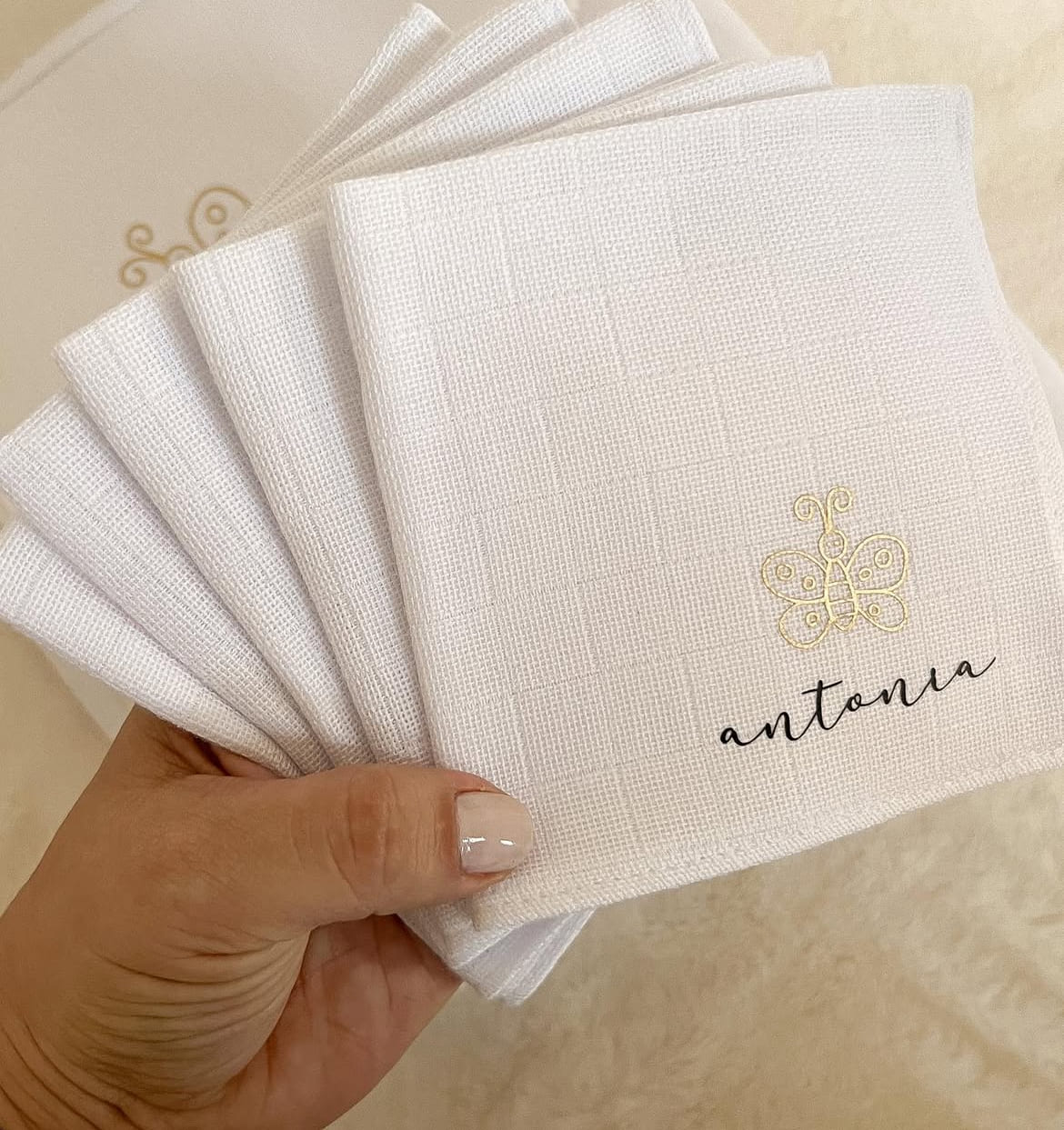 Kit de Fraldinha Completo e Personalizado 20 Peças | Nome do Bebê Personalizado