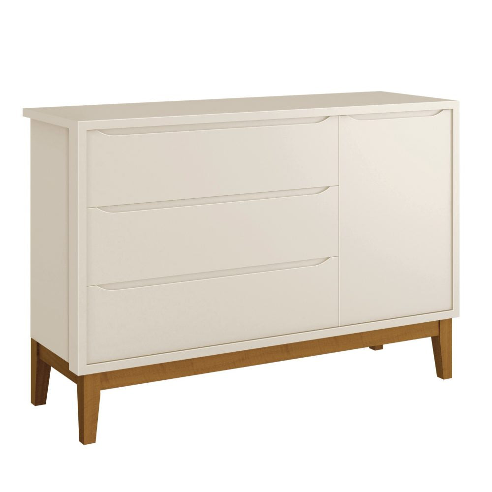 Cômoda Sapateira Classic Reller - Areia Fosco
