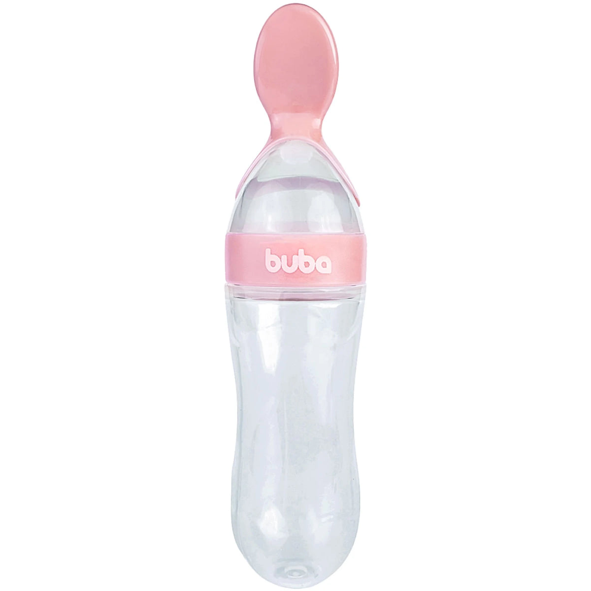 Colher Dosadora em Silicone Buba Rosa Claro