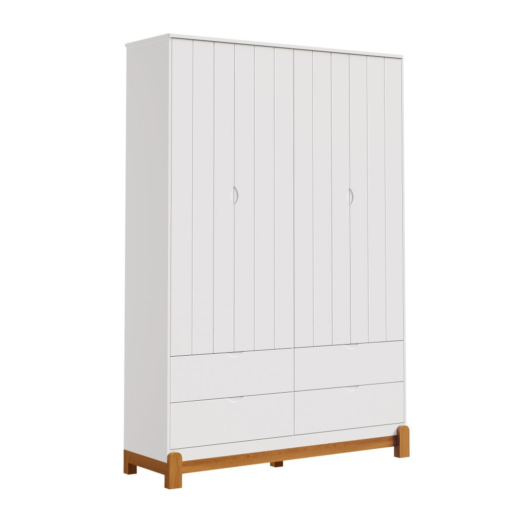 Roupeiro Lotus Reller - Branco Fosco