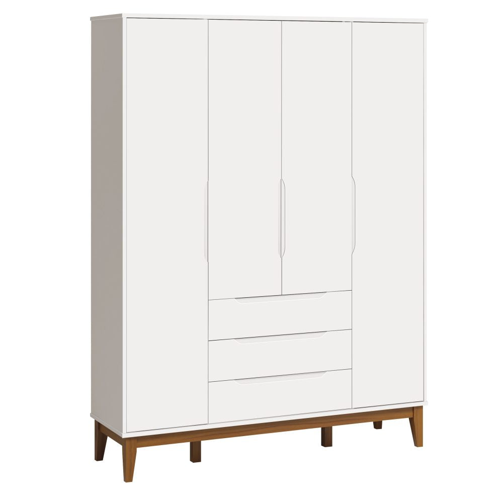 Roupeiro Elfe Classic Reller - Branco Fosco
