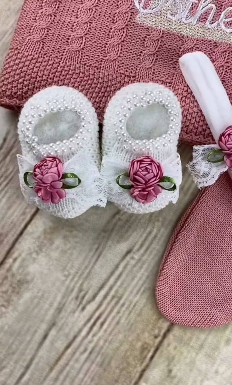 Kit Saída Maternidade Esther - Personalize Com o Nome da Sua Princesa